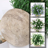 1 x RAW Customer Returns VINFUTUR 3 pieces artificial plant artificial gypsophila in pot mini artificial green plants home office living room balcony table decoration - RRP €25.99