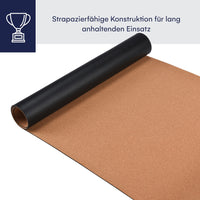 2 x Brand New Officeworld Range Cork and Leather Desk Pad - Mouse Pad - Desk Pad For Office - Double Sided 80 X 40 Cm Laptop Desk Pad - RRP €37.98