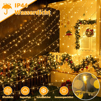 1 x RAW Customer Returns Ollny outdoor fairy lights 80M 800LEDs, fairy lights power 8 modes with remote control timer, long fairy lights IP44 waterproof for wedding party garden Easter warm white  - RRP €45.24