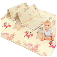 1 x RAW Customer Returns SWEETY FOX Children s Play Mat Crawling 1.5cm 200x180 for Children s Room - Foldable, Reversible, Waterproof Foam Children s Mat - Car - RRP €50.41