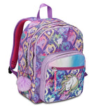 1 x RAW Customer Returns SJ Ever Double Compartment School Backpack, Purple, Oneunicorn Girl, With Bottle Pocket, Elementary School Backpack, Girl s Backpack - RRP €39.31