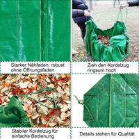 1 x Brand New STARPYNG-9X9FT tarpaulin waterproof, roped garden tarpaulin, leaf transport tarpaulin, durable polyethylene tarpaulin cover, also suitable for transporting flowers, fruits and vegetables 275x275cm  - RRP €20.4