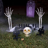 1 x RAW Customer Returns JOYIN Halloween Cemetery Spike Decoration, Halloween Scary Cemetery Yard Stake Prop for Yard Decoration Stakes, Outdoor Halloween Props Halloween - RRP €20.16