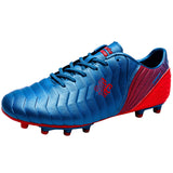 1 x RAW Customer Returns SaekekeFootball Shoes Children s FG TF Football Boots Boys Low Top Training Shoes for Unisex Children, Blue Red Fg Ag, 37 EU - RRP €41.88