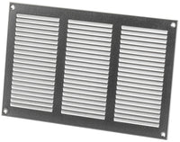 1 x Brand New 300x200mm Air Grille with Anti-Insect Mesh - Metal Air Ventilation Grilles - Galvanized - RRP €21.6