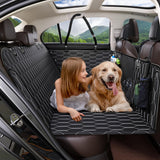 1 x RAW Customer Returns TantivyBo Dog Back Seat Extender 100 Waterproof Dog Hammock for Car Travel Camping Mattress Bed Pets Dog Seat Protector for Cars Trucks SUVs Black - RRP €94.99