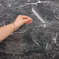 1 x RAW Customer Returns Hode Clear Furniture Adhesive Paper 60cm x 300cm Waterproof Vinyl Transfer Film Book Covers Protector for Books Furniture Walls - RRP €19.15