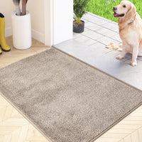 1 x RAW Customer Returns FCSDETAIL dirt trapper mat inside 60 x 90 cm, non-slip machine washable doormat, cleaning mat, entrance door mat with water absorbents, doormat for dog, entrance, front door hallway - RRP €35.99