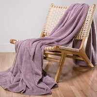 1 x RAW Customer Returns Dreamzie - Cuddly blanket 150x200 cm - Fluffy fleece blanket microfiber 100 polyester 260gsm - Blanket sofa with herringbone pattern and soft feel - anthracite - RRP €12.85