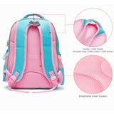 5 x Brand New LIGUL Backpack for Girls, Lovely Bookbag Series Doll Adorable Princess School Backpack for Elementary School Bags School Backpack for Girls Blue, L  - RRP €196.9