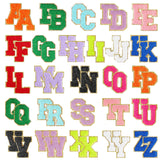 1 x RAW Customer Returns Morcheiong 52pcs Self-Adhesive Chenille Letter Patches A-Z Iron-On Letters for DIY Clothes, Fabrics, Shoes, Bags Multi-Colored  - RRP €19.99