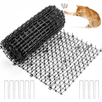 2 x RAW Customer Returns Kyrieval Thorn Grid Animal Barrier Garden Cat Repellent Scat Spike Mat, Anti-Cat Network Ditch Stopper Prickle Strip Home Spike Mat - RRP €39.98