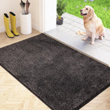 1 x RAW Customer Returns FCSDETAIL dirt trapper mat inside 86 x 150 cm, non-slip machine washable doormat, cleaning mat, entrance door mat with water absorbents, doormat for dog, entrance, front door hallway - RRP €64.99