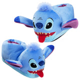 1 x RAW Customer Returns Disney Lilo and Stitch and Yoda 3D Slippers Children - Barefoot Slippers Children in Various Sizes Blue Stitch, 30-31 EU  - RRP €25.73