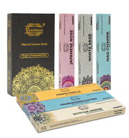 3 x RAW Customer Returns raajsee 100 organic incense sticks - hand rolled - pack of 6, 15 grams each - free from chemicals - perfect for church, aromatherapy, relaxation, meditation, positivity and sensual therapy - RRP €56.13