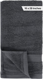 1 x RAW Customer Returns Utopia Towels - Cotton towel set - 100 cotton, 41x71 cm - pack of 6 grey  - RRP €22.39