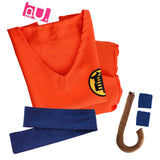 1 x RAW Customer Returns papapanda Children Goku Costume Dress Training Clothing M  - RRP €32.99