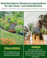 1 x RAW Customer Returns Biling Solar Irrigation System Balcony 15M Irrigation System Solar Drip Irrigation Automatic Solar Irrigation 2.5W Solar Irrigation Systems for Garden Plants Raised Bed Greenhouse Holiday - RRP €29.99