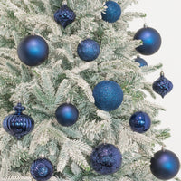 1 x RAW Customer Returns KI Store 30 Pieces Light Blue Christmas Baubles 6cm Christmas Tree Decoration Ornaments Shatterproof Balls for Hanging Christmas Festival Decorations Christmas Decorations - RRP €19.67