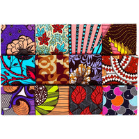 1 x RAW Customer Returns 12 Pieces African Pattern Fabric Fat Quarters Fabric African Fabric by the Meter for Sewing Face Mask Making, Crafting Projects and DIY Patchwork, 19.5 x 15.7 inches 50 x 40 cm - RRP €19.16