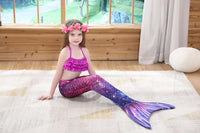 1 x RAW Customer Returns shepretty mermaid fin girls New Mermaid Tail Swimsuit for Adults and Children, R8fen-120 - RRP €43.36