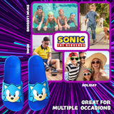 1 x RAW Customer Returns Sonic The Hedgehog Summer Flip Flops Bathing shoes for boys and girls in sizes 28-34 High-quality flip flops for the beach or at home Robust children s slippers blue, numeric 32  - RRP €19.15