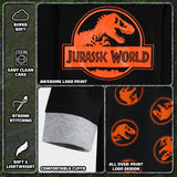 1 x RAW Customer Returns Jurassic World Pajamas Boys Children s Pyjamas Dino T Rex Black, 9-10 Years  - RRP €19.63