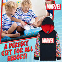 1 x RAW Customer Returns Marvel Boys Avengers Sweatshirt - Boys Hoodies 5-6 Years, Multicolour  - RRP €18.99