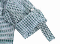 8 x Brand New Bienzoe Boys Cotton Plaid Roll Up Shirts Olive 3 4 - RRP €171.44