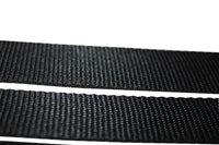 1 x RAW Customer Returns Polypropylene webbing black 30mm wide - 50 meters length 3 cm width - RRP €17.99