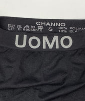 1 x RAW Customer Returns Channo men s boxers in seamless nylon, soft, elastic and comfortable - Uomo collection pack of 12 black L  - RRP €34.99