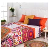 1 x RAW Customer Returns COTTON ARTean Mandala bed sheet set 90 x 190 200. 100 COTTON. - RRP €32.9