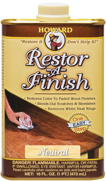 1 x RAW Customer Returns Howard Products RF1016 Restor-a-Finish for Natural Wood Finish, 16-oz. 1 - RRP €23.62