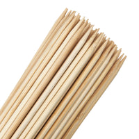 1 x RAW Customer Returns MATANA 100 pieces XXL wooden skewers, stick bread skewers, marshmallow skewers, 90cm 0.6cm 6mm thick - long barbecue skewers - shashlik, marshmallows, campfire - stable 100 natural - RRP €23.65