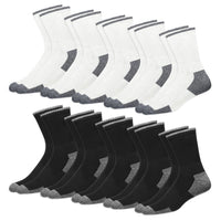 1 x RAW Customer Returns SOXCO 10 Pairs of Men s Sports Socks with Cushion EU 39-42, Multi-Colour  - RRP €18.38