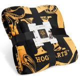 1 x RAW Customer Returns Harry Potter Sofa Blanket Plaid Fleece Hogwarts Official Merchandising - RRP €25.49