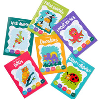 1 x RAW Customer Returns THE TWIDDLERS - 24 mini coloring books for children - dinosaurs, farm sea animals - party favors, guest gifts for children s birthdays weddings - RRP €14.99