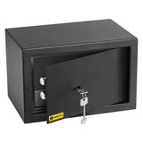 1 x RAW Customer Returns HomeSafe HV20K Safe with Quality Lock 20x31x20cm WxHxD , Charcoal Satin Black - RRP €49.87