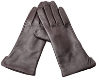 1 x RAW Customer Returns YISEVEN women s winter gloves made of genuine leather leather gloves lined flat design Mother s Day gift, purple XL 8.0  - RRP €27.6