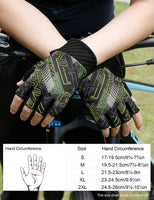 1 x Brand New INBIKE Bicycle Gloves Men s Touchscreen Cycling Gloves Road Bike Mountain Bike Cycling Clothing, Green, S - RRP €36.0