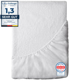 1 x RAW Customer Returns Mattress protector 180x200 Waterproof Dreamzie - Oeko-TEX and Made in EU - Breathable anti-allergy and anti-mite - waterproof mattress topper - RRP €32.7