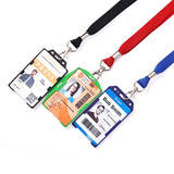 1 x RAW Customer Returns Bestom 10pcs Lanyard for ID Cards, Lanyards, with Hook for Keys, ID Card Holder - RRP €10.99