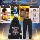 1 x RAW Customer Returns Harry Potter Girls Jogging Suit Tracksuit Girls 7-14 Years Black, 13-14 Years  - RRP €35.08