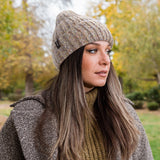 30 x Brand New Oscenny Women s Hat, Wool Slouchy, Double Layer Lined Cable Knitted Cap Hat, Women s Winter Hat will add a touch of fun and flair to any winter ensemble - RRP €393.0