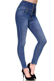 1 x RAW Customer Returns Elara Women s Jeans Stretch Skinny High Waist Chunkyrayan EL60D2 Blue-54 7XL  - RRP €32.95