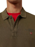 1 x RAW Customer Returns NAPAPIJRI Elbas 3 Polo, Green Green Way Gw11 , Small Men - RRP €42.36