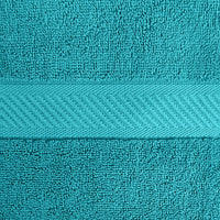 1 x RAW Customer Returns Utopia Towels - Pack of 6 medium sized bath towels made of 100 cotton with hanging loops, 60x120 cm bath towels, soft and absorbent towels turquoise  - RRP €39.73