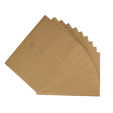 1 x RAW Customer Returns Document bag a4 folder kraft paper folders 10 thickened envelopes organization with external button wrap seal design for office, school and home, 33 x 23 cm - RRP €18.62