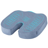 3 x Brand New TheComfortZone Orthopedic Seat Cushion Ergonomic Chair Cushion for Office, Wheelchair, Reduces Pain, Improves Seating Comfort and Relieves Tailbone, Washable Cover - RRP €112.14