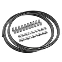 1 x RAW Customer Returns 10m brake line 4.75mm steel in SET 20 screw connections 10 connectors M10 x 1 DIN 74 234 compliant copper-plated steel brake pipe in the range for flare F - RRP €36.95